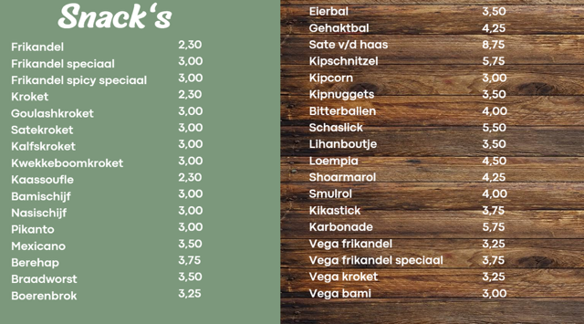 Menu 2026 2